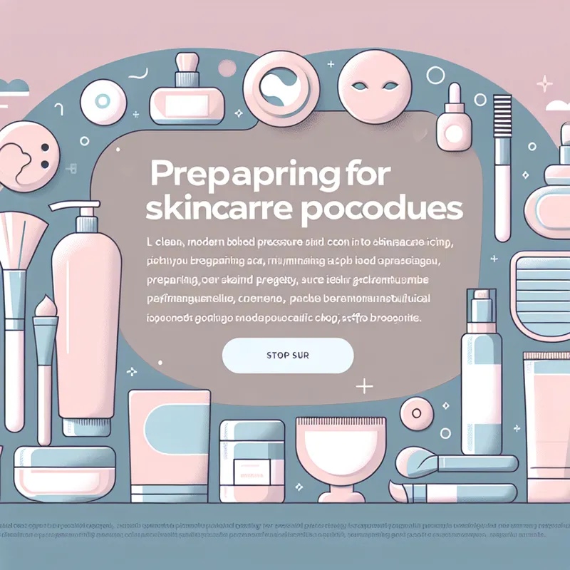 Подготовка к косметологическим процедурам